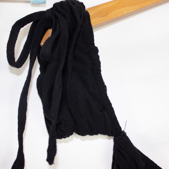 SHEIN | Swim Cover & Off Shoulder Crop Top | Black | M - Picture 3 of 11